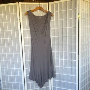 Garnet Hill sleeveless asymmetrical dress size medium